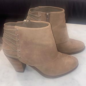 Nude booties